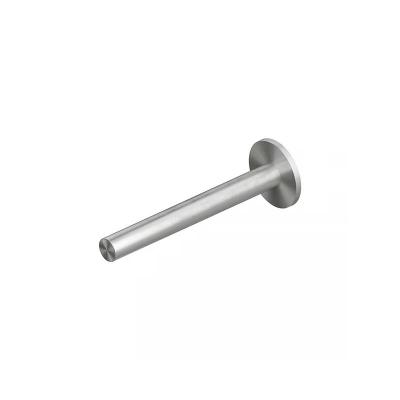QuadroDesign Комплектующие BC018AS Излив из стены, цвет Brushed Stainless Steel
