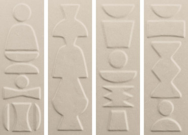 Керамическая плитка Nok Totem Ivory (4101221) 6.5x20 от 41ZERO42 (Италия)