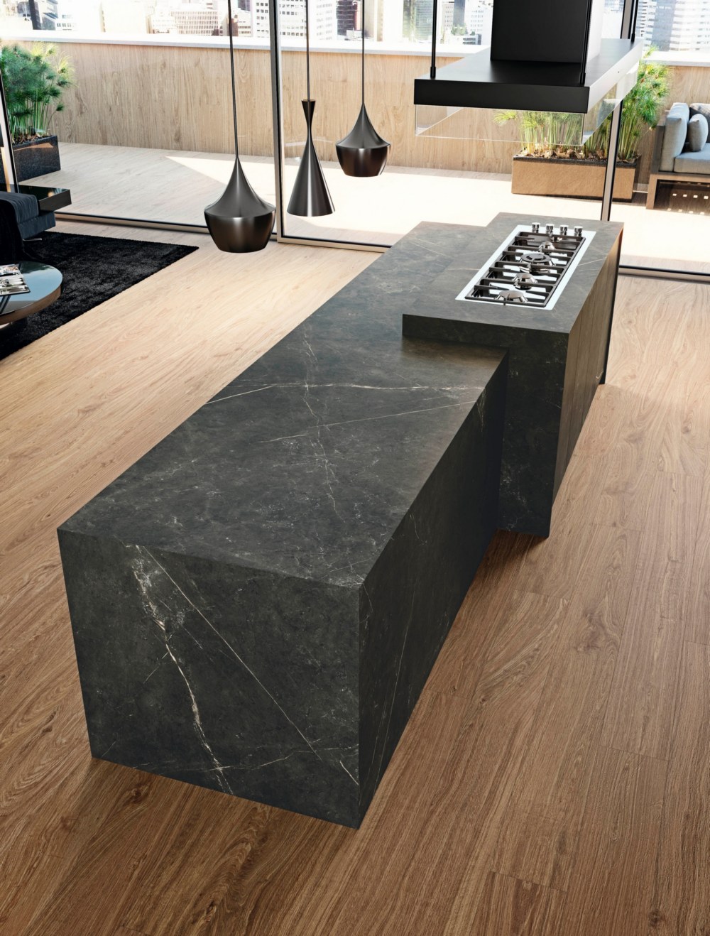 Керамогранит GRESPANIA COVERLAM PALADIO MARRON NATURAL 120х260x5.6