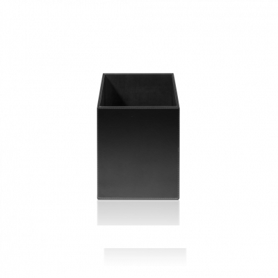 Decor Walther 0925060 BROWNIE PK Корзина для бумаги Имитация кожи цвет Черный