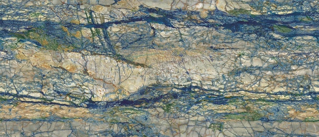 Керамогранит слэб MIRAGE SIBERIAN MALACHITE WA 11 LUC SQ 120х278x0.6 (Италия)