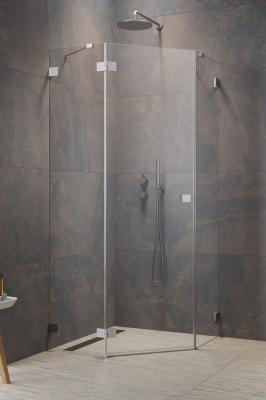 Essenza Pro 8 Brushed Nickel PTJ Door Right прозрачное