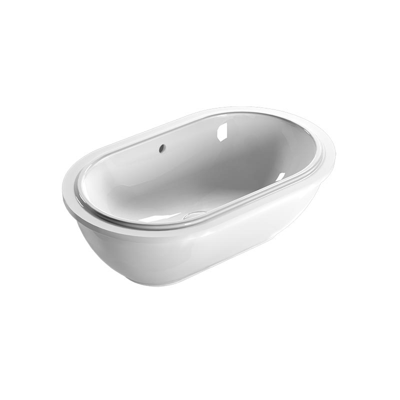 ™ GLOBO SC043BO FORTY3 Раковина для установки под столешницу 60.37, белая матовая, цвет (BO)