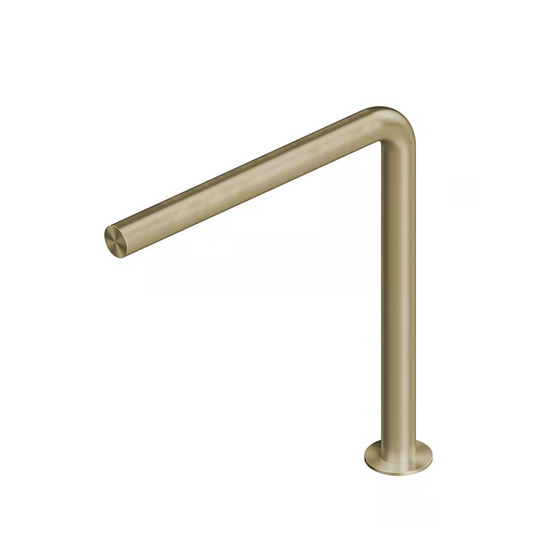 QuadroDesign Комплектующие BC102OC Излив из столешницы средний, цвет Light Gold