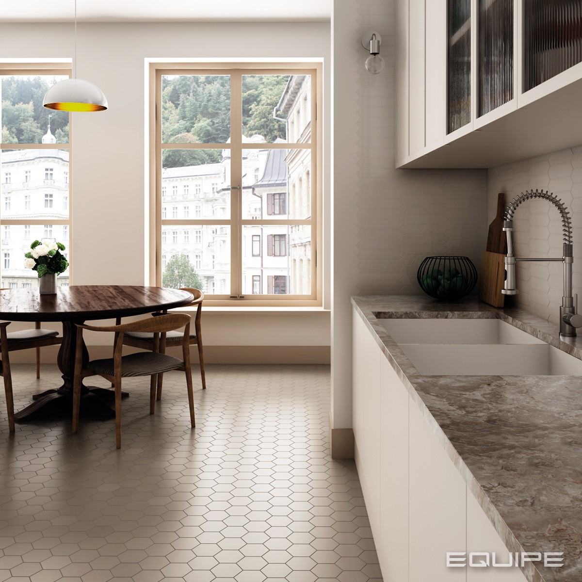 Керамогранит EQUIPE KROMATIKA BEIGE 11.6х10.1 EQ-10S