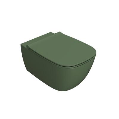 GLOBO GNS02FE/1 Унитаз GENESIS подвесной безободковый, размер 55 см, цвет FE (Felce)