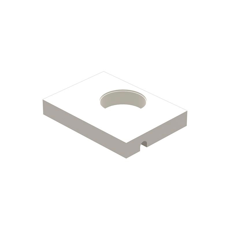 Ritmonio 7N0002F38 Brass Полочка с 1 отверстием для стакана или диспенсера, цвет Белый