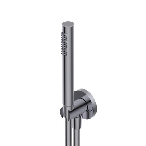 Ritmonio 72J021IX Shower kits Ручной душ со шлангом 1.500mm и держателем IX BRUSHED