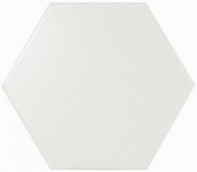 Керамическая плитка  HEXAGON WHITE MATT 12.4х10.7 EQ-10S