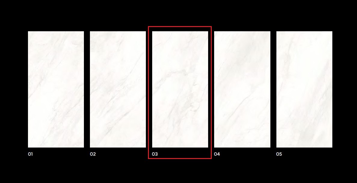 Керамогранит PORCELANOSA XLIGHT GLEM WHITE 03 NATURE 120х270 G-2701