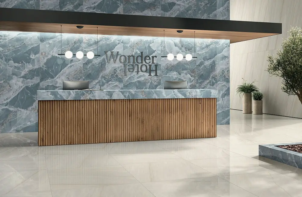 Керамогранит CAESAR ANIMA WONDER GLACIER 60X120 LISCIO MATT