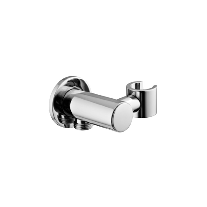 Carimali 32865/SC-CR STILO Латунный фиксированный держатель, 1/2"MM, хром