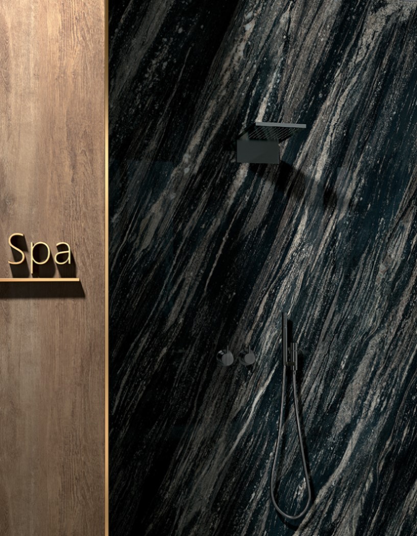 Керамогранит слэб MIRAGE DARK COSMO WA 06 LUC SQ 120х278х6 (Италия)