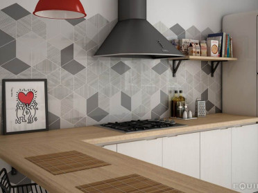 Керамогранит RHOMBUS WHITE 21294 14x24 от Equipe Ceramicas (Испания)