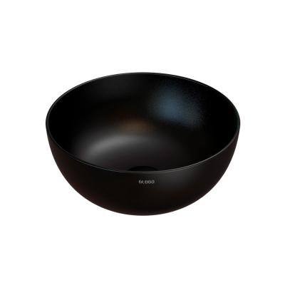 GLOBO B6T37AR Раковина T-EDGE для установки на столешницу, размер 37 см диаметр, цвет ar (Nero opaco