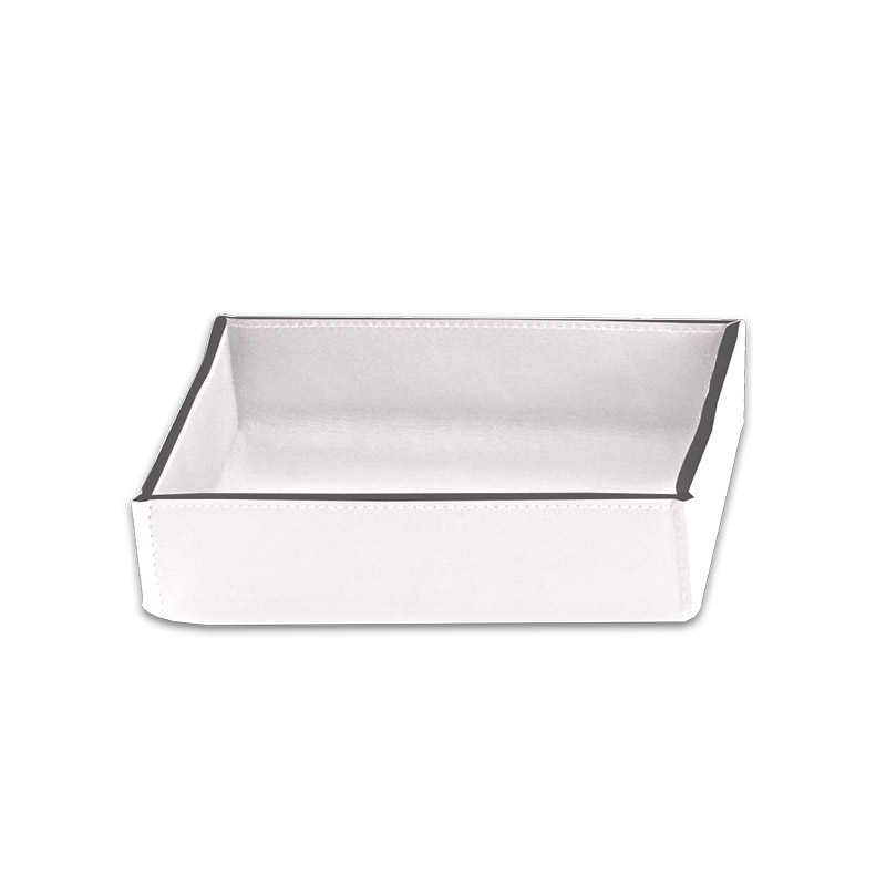 Decor Walther 0938350 NAPPA TAB S Лоток Натуральная кожа белая