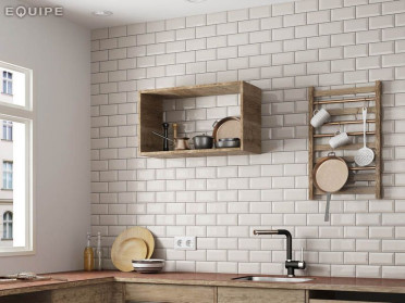 Керамическая плитка METRO LIGTH GREY 7.5x15 от Equipe Ceramicas (Испания)