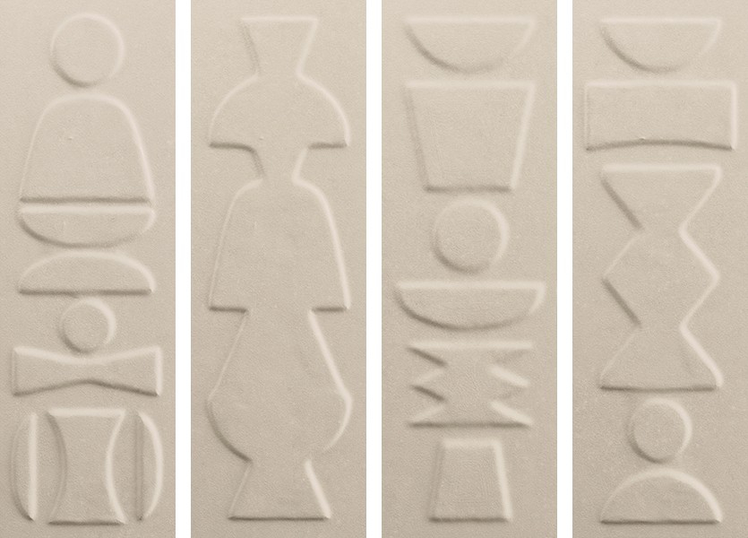 Керамическая плитка Nok Totem Ivory (4101221) 6.5x20 от 41ZERO42 (Италия)