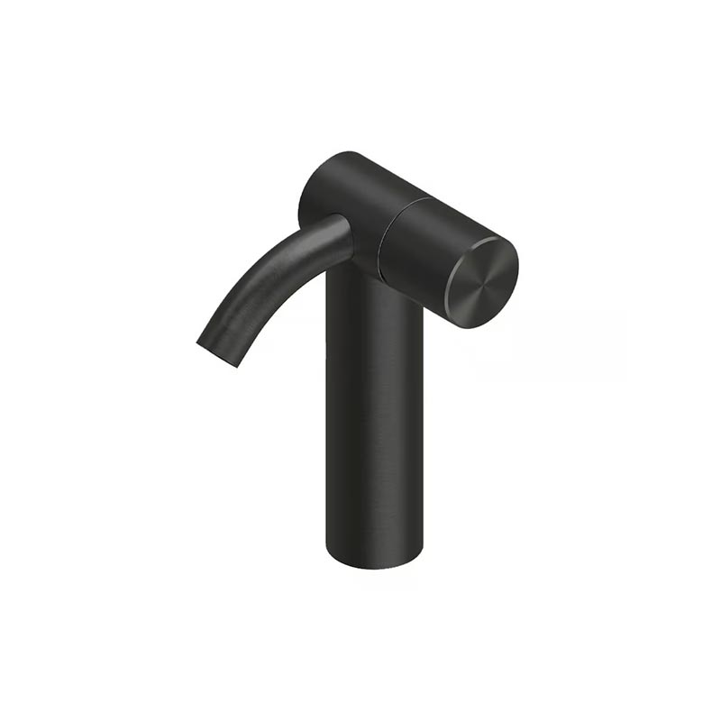 QuadroDesign HUM 2403TON Смеситель для раковины на 1 отверстие из столешницы средний, цвет Black Gold