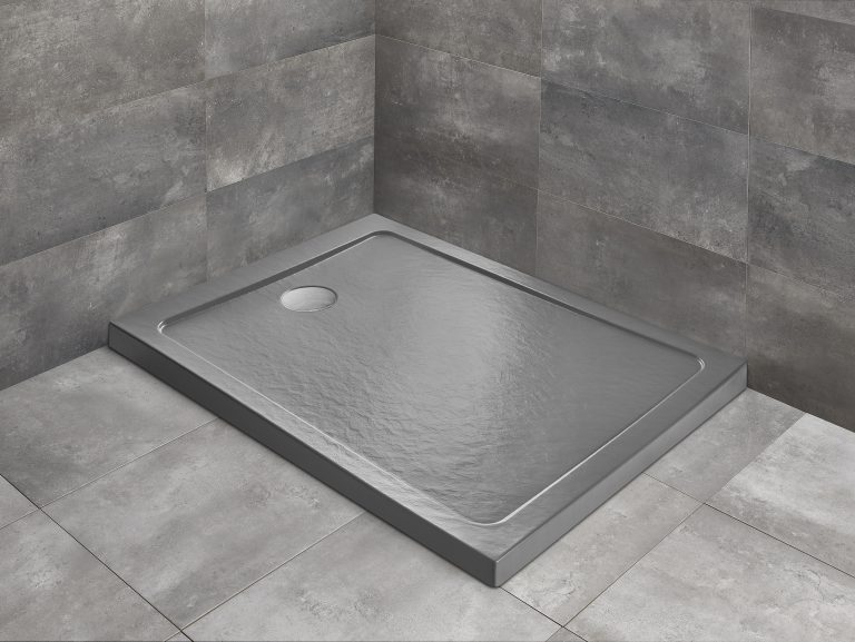 Душевой поддон Doros F 140x80 Stone Anthracite