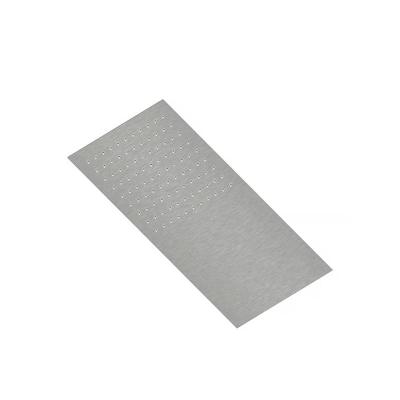 QuadroDesign Душевая программа SF035AS Верхний душ с эффектом дождя, цвет Brushed Stainless Steel
