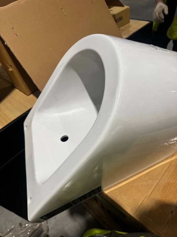 GLOBO FO030BI/1 Писсуар FORTY3, с отв. для крышки, с подводкой воды и сифоном, цвет bi (Bianco)