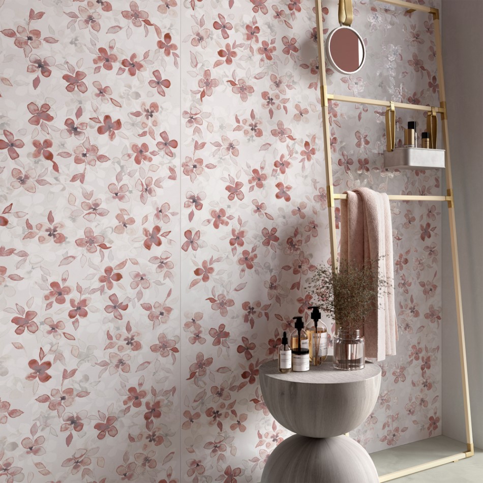 Керамогранит слэб MIRAGE CAMILLE ROSE SP SQ 120х278х0.6 (Италия)