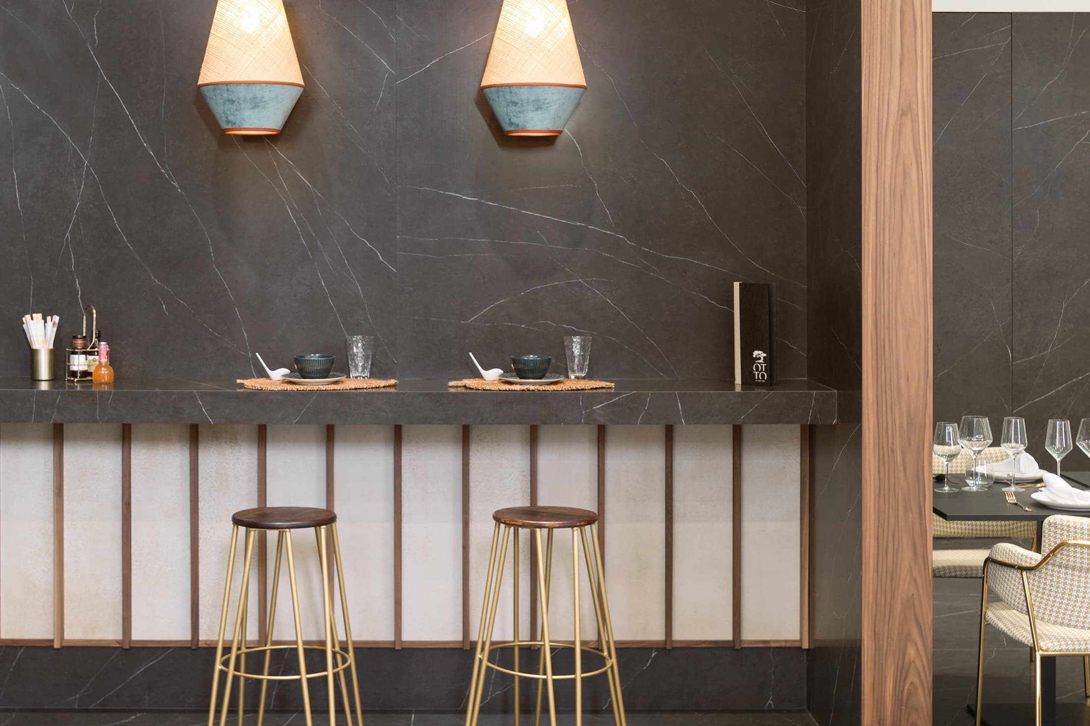 Керамогранит PORCELANOSA XLIGHT LIEM DARK 01 POLISHED 120х270 G-2705