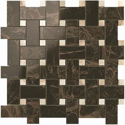 S.M. Frappuccino Dark Twist Mosaic 30,5x30,5/S.M. Фраппучино Дарк Моз Твист 30,5x30,5