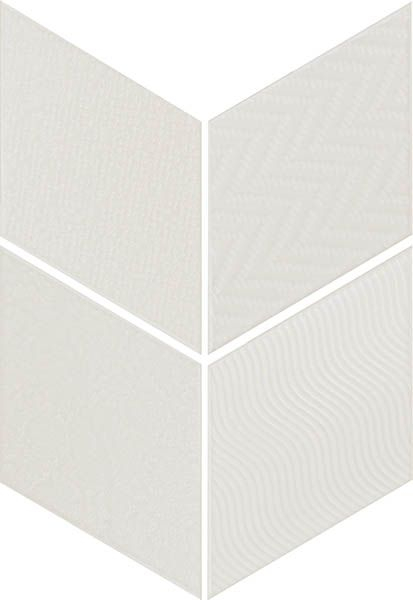 Керамогранит RHOMBUS WHITE 21294 14x24 от Equipe Ceramicas (Испания)