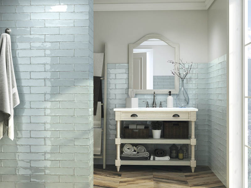 Керамическая плитка  Calpe White 7.5x30