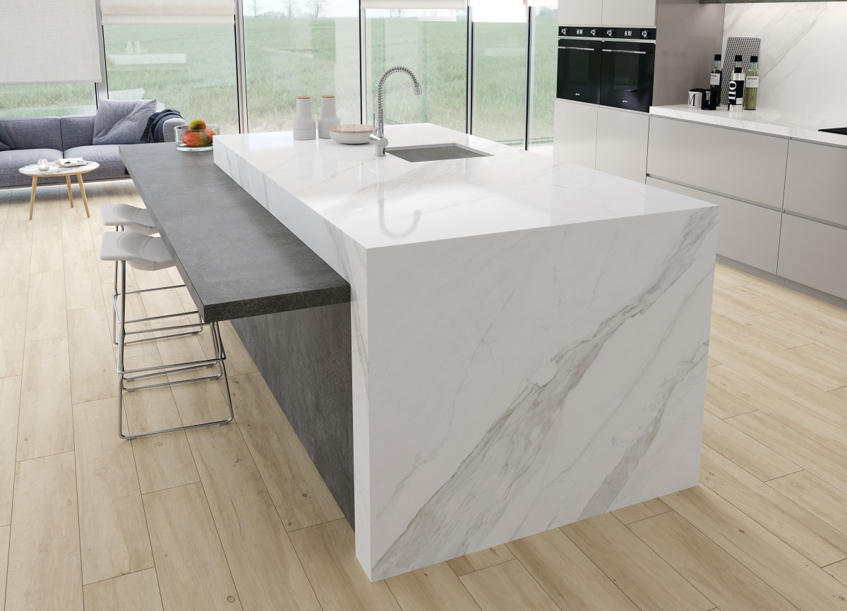 Керамогранит GRESPANIA COVERLAM CALACATA MIX PULIDO 120х260x5.6