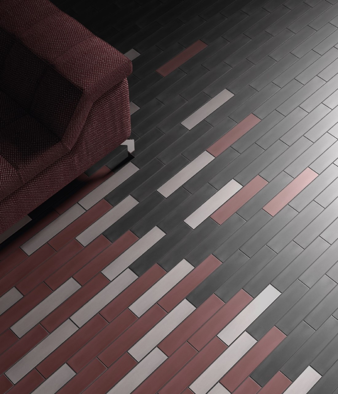 Керамическая плитка  EQUIPE WADI GARNET 6х30 EQ-4