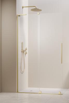 Furo SL Walk-in 638 Right Brushed Light Gold/прозрачное