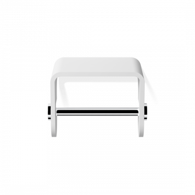 Decor Walther 0974554 STONE TPH4 Держатель туалетной бумаги Белый / Хром