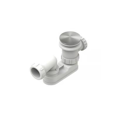 QuadroDesign Комплектующие CS009AS Сифон для душа, цвет Brushed Stainless Steel