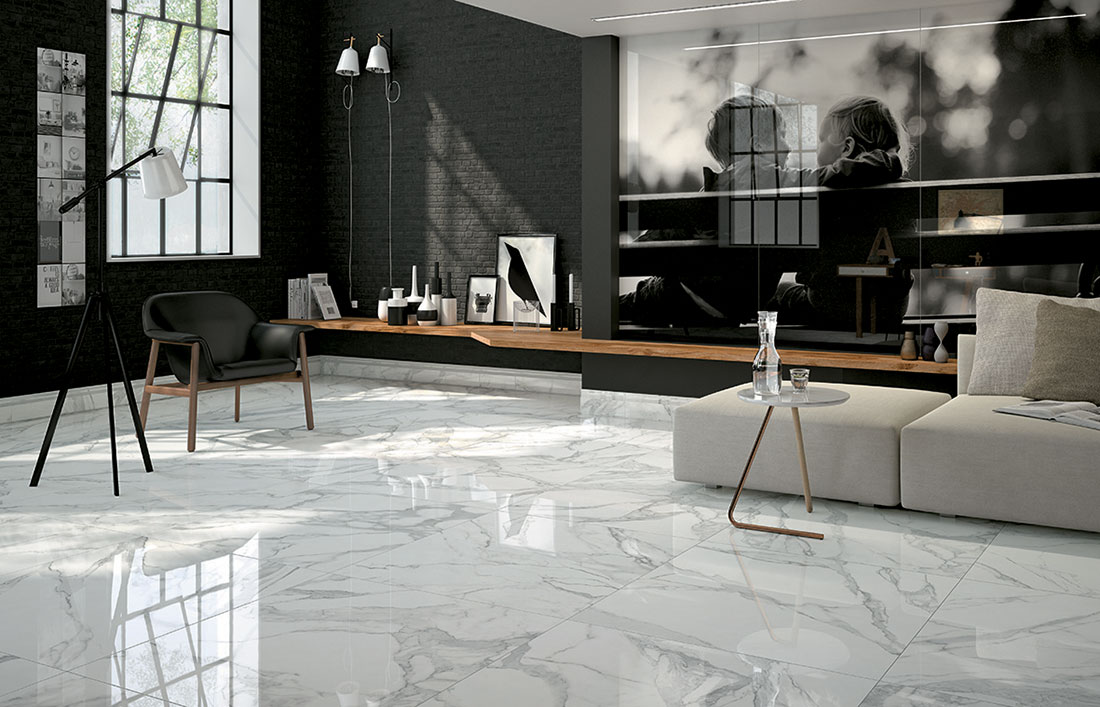 Керамогранит MIRAGE BIANCO LUNENSIS JW 12 LUC SQ 60x60х9 (Италия)
