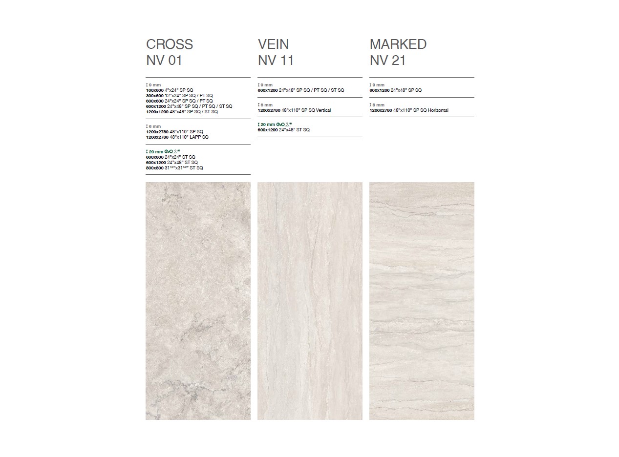 Керамогранит слэб MIRAGE PURE VEIN NV 11 SP SQ VERTICALE 120х278x0.6 (Италия)