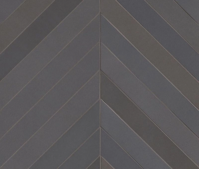 Керамогранит Mutina Mews Chevron Lead 5.5x39.4 см, графитовый