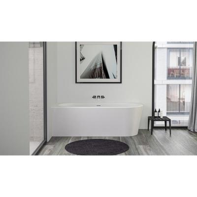 Knief 0100-277-R WALL-R Ванна акриловая пристенная правая, в левый угол 180х80х60H, белая глянцевая