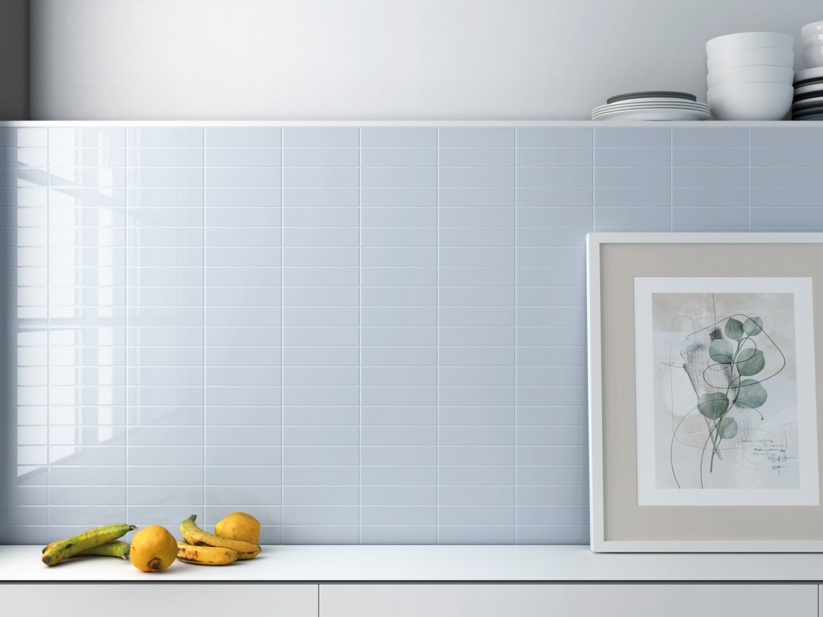 Керамическая плитка  EQUIPE COSTA NOVA BABY BLUE 5х20 EQ-3