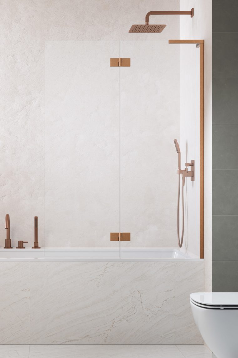 Essenza 8 SL Brushed Copper PND II 100 Left Brushed Copper/Transparent