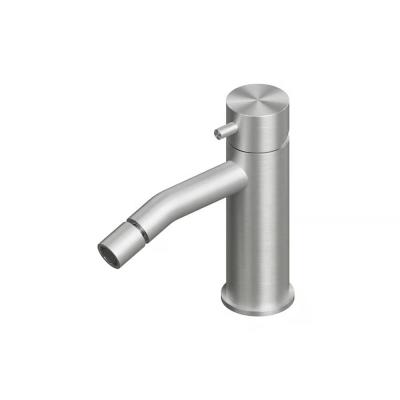 QuadroDesign SOURCE 1235AS Смеситель для биде на 1 отверстие, цвет Brushed Stainless Steel