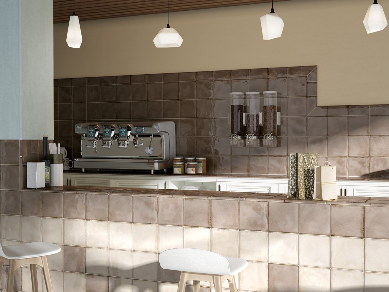 Керамическая плитка  EQUIPE SPLENDOURS BROWN 15х15 EQ-3