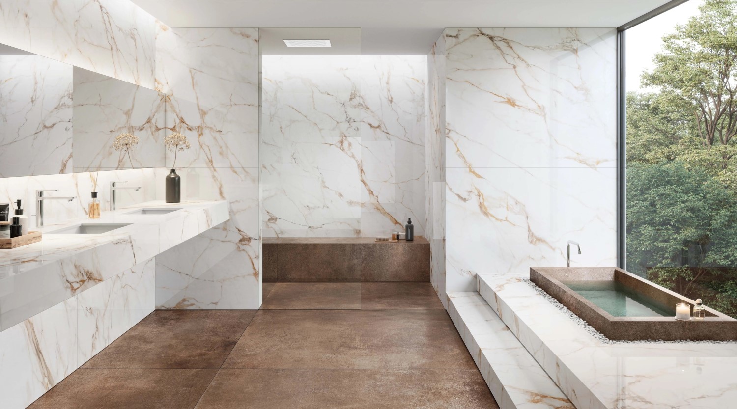 Керамогранит PORCELANOSA XLIGHT OXIDE BROWN NAT 120х120 G-2527