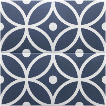 Керамогранит RIVOLI BERGEN AZUL (30725) 20x20 от Equipe Ceramicas (Испания)