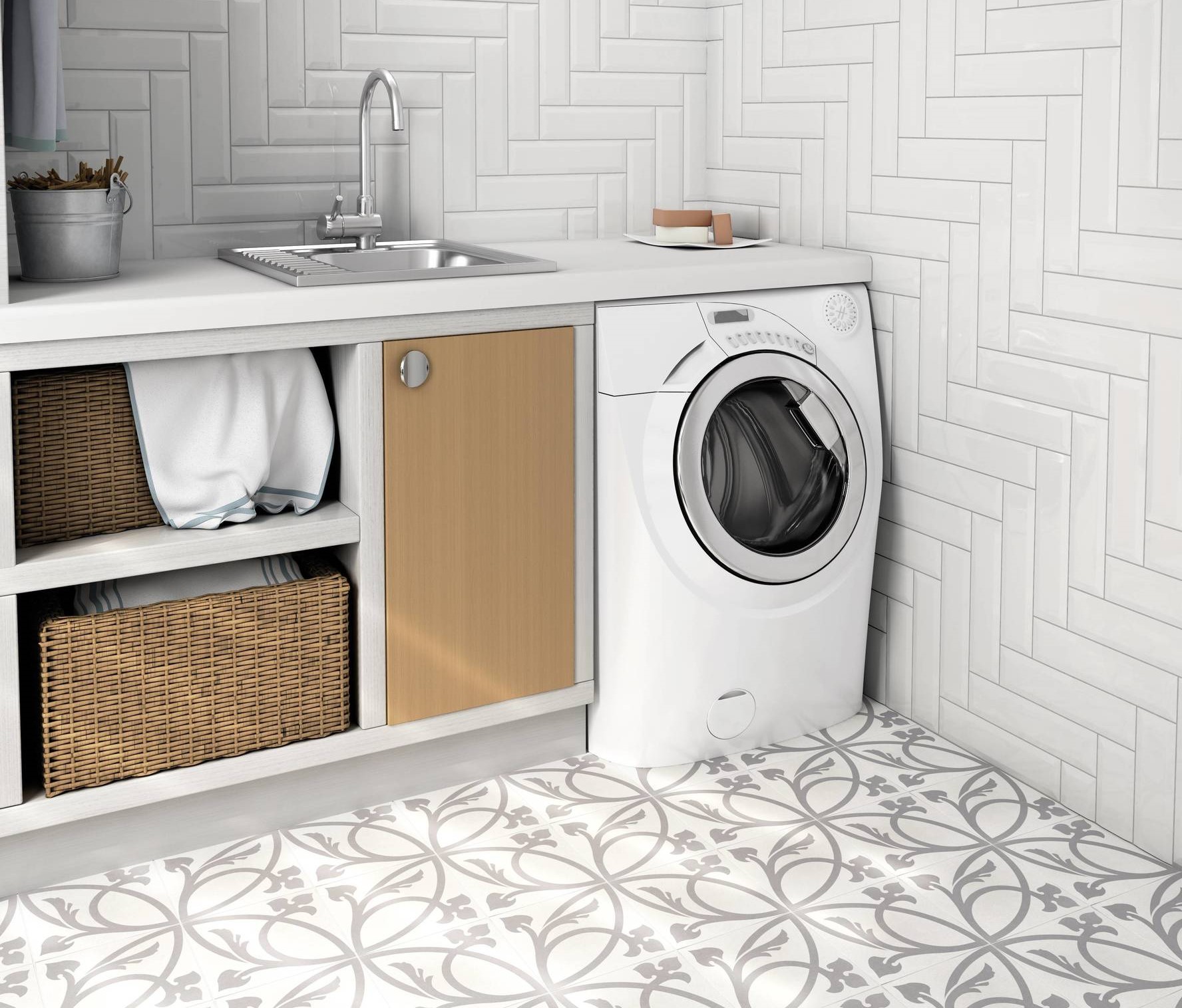 Керамогранит EQUIPE CAPRICE LIBERTY WHITE 20х20 EQ-5
