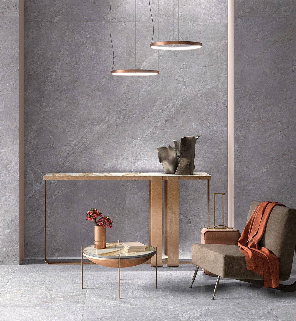 Керамогранит слэб MIRAGE TUNDRA LITE JL 05 SP SQ 120х278x6 (Италия)