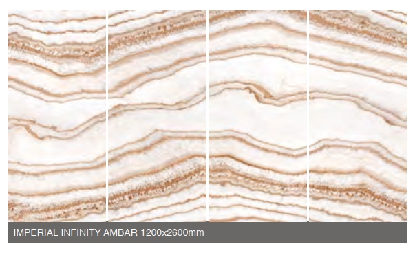 Керамогранит GRESPANIA COVERLAM IMPERIAL AMBAR INFINITY A PULIDO 120х260х5.6