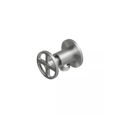 QuadroDesign Комплектующие 2009AS Уличный запорный вентиль с подключением садового шланга цвет, Brushed Stainless Steel
